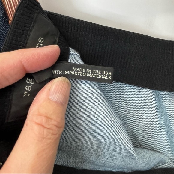 RAG & BONE DARK WASH‎ SKINNY JEANS EUC SZ 8 - Picture 6 of 8